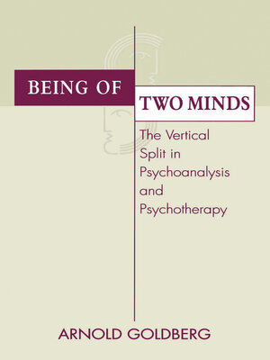 cover image of Being of Two Minds